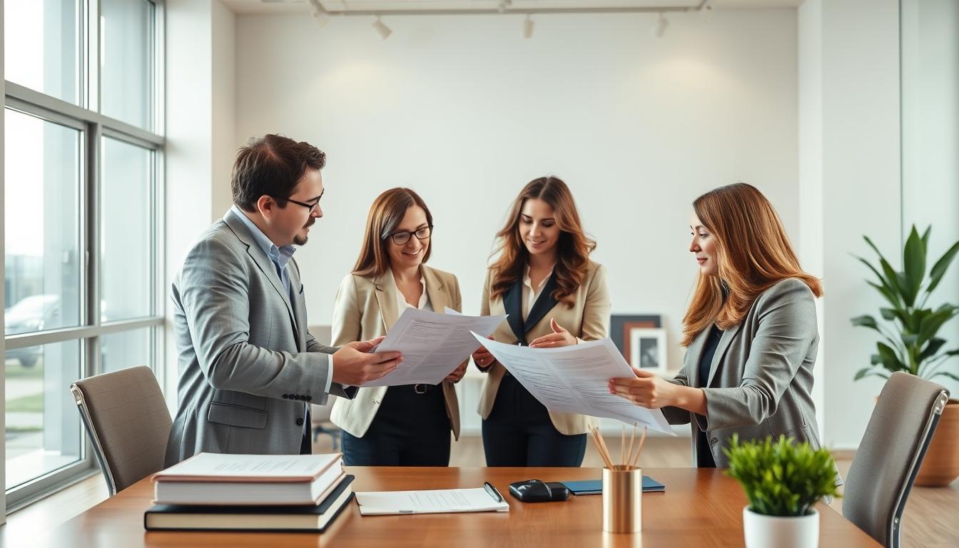 Property settlement paperwork and transfer review